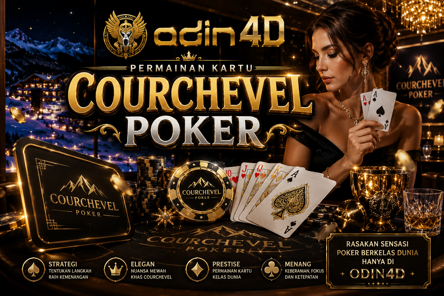Permainan Kartu Courchevel Poker: Panduan Lengkap Mengenal Aturan, Strategi, dan Cara Bermain